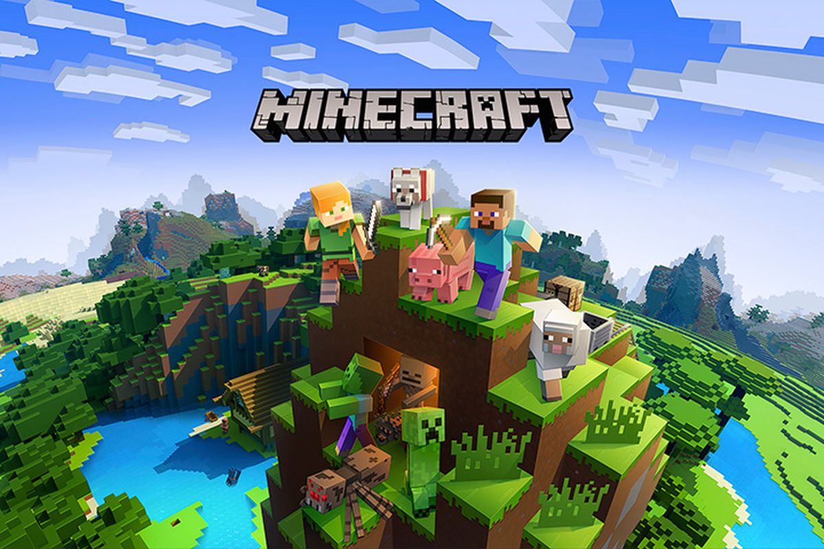 Photo of Minecraft's logo